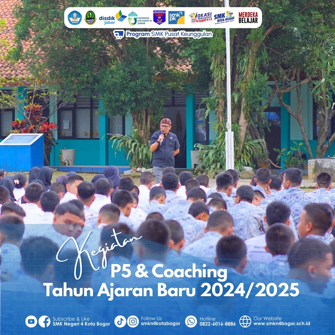 SMKN 4 Bogor Koordinasi Persiapan Panen Karya P5