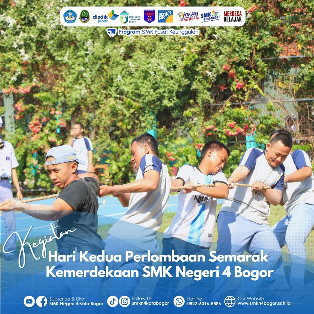 Semarak Kemerdekaan Hari Kedua di SMK Negeri 4 Bogor