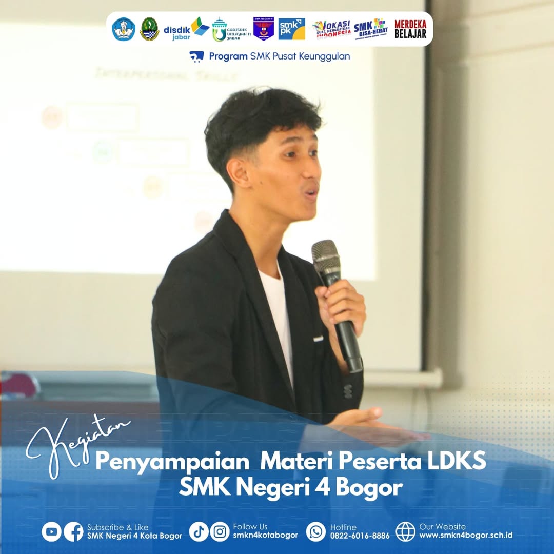 Materi Kewirausahaan Era Digitalisasi di SMK Negeri 4 Bogor