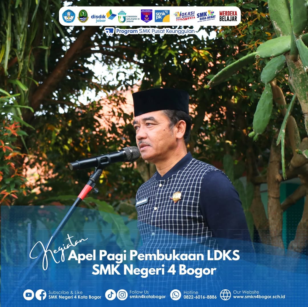 Pembukaan LDKS SMK Negeri 4 Bogor