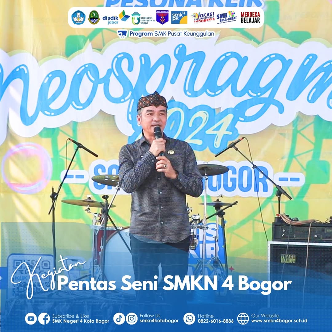 Pentas Seni SMKN 4 Bogor Meriah dengan Guest Star