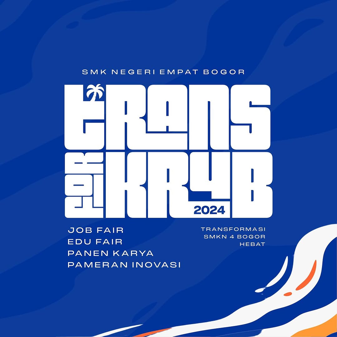 TRANSFORKR4B 2024 SMKN 4 Bogor Hadirkan Job Fair dan Edu Fair