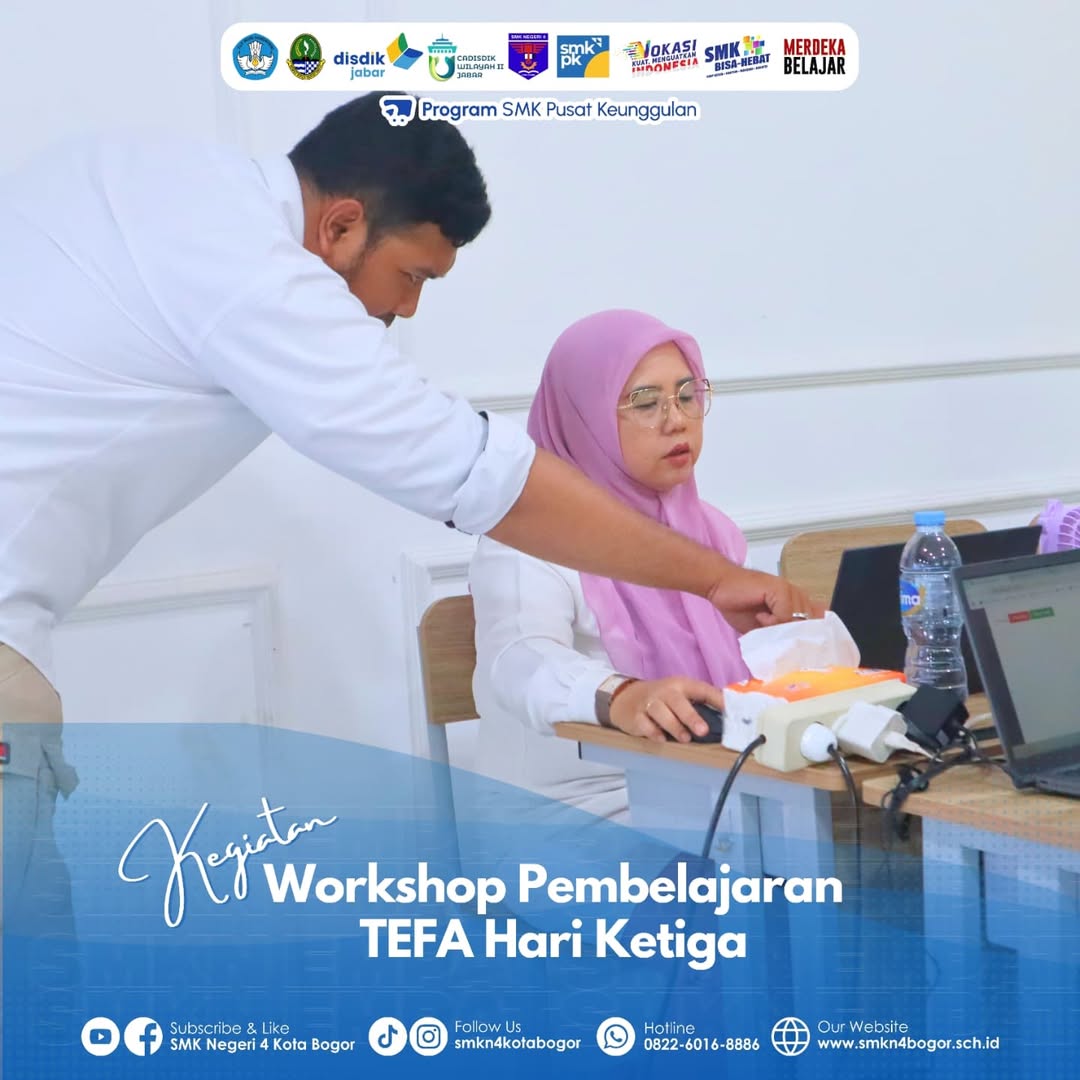 Workshop Pembelajaran TEFA Hari Ketiga
