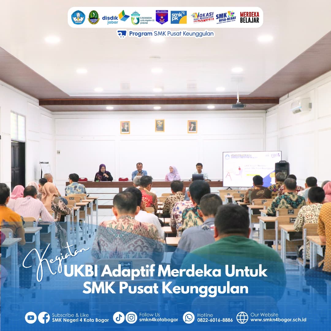 UKBI Adaptif Merdeka untuk SMK Pusat Keunggulan
