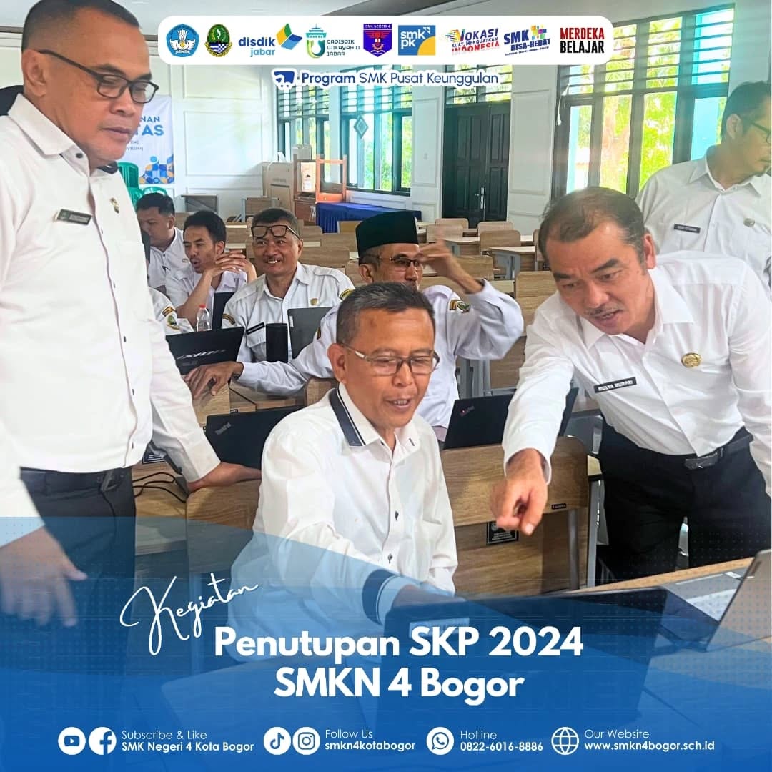 SMKN 4 Bogor Tutup Kegiatan SKP 2024