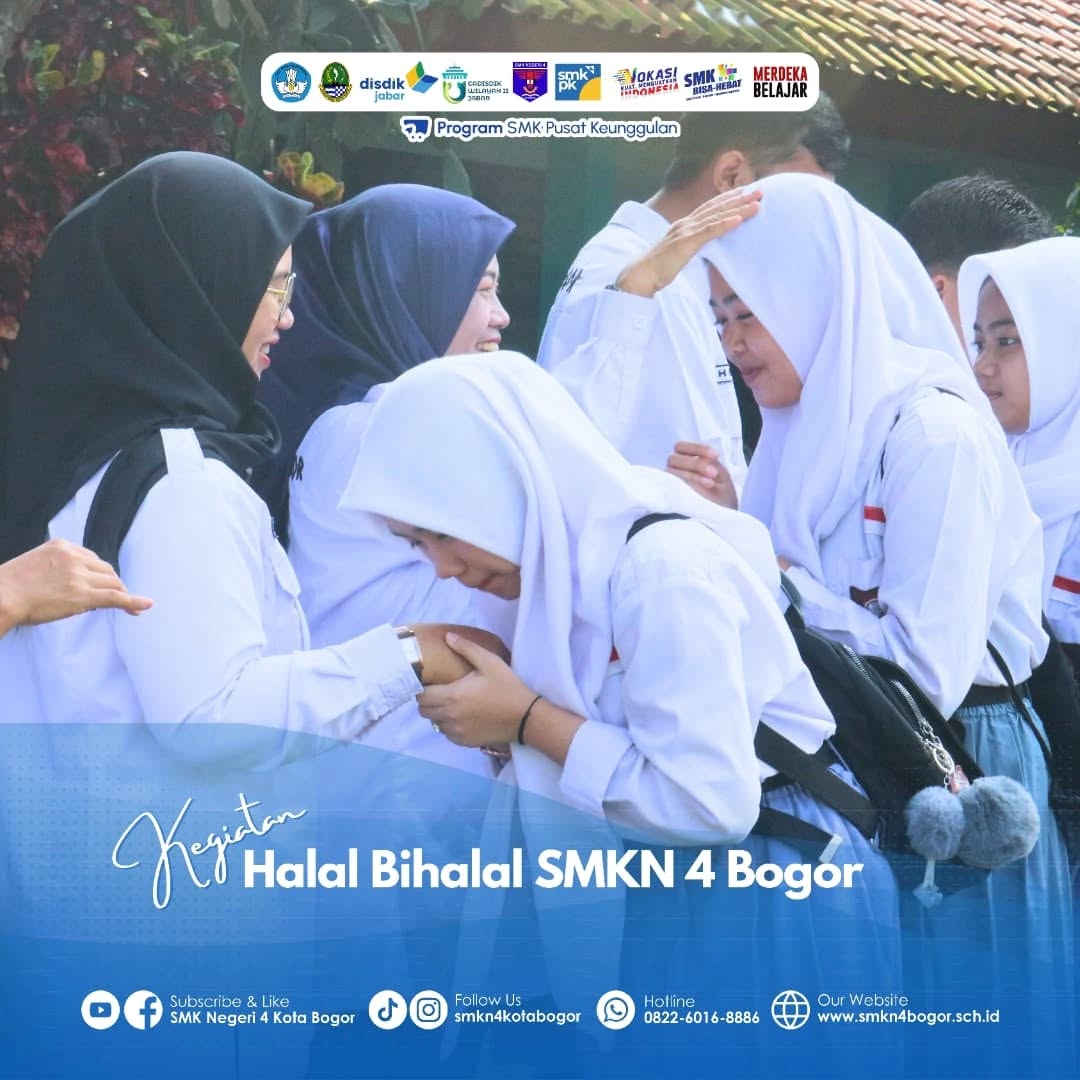 SMKN 4 Bogor Gelar Halal Bihalal