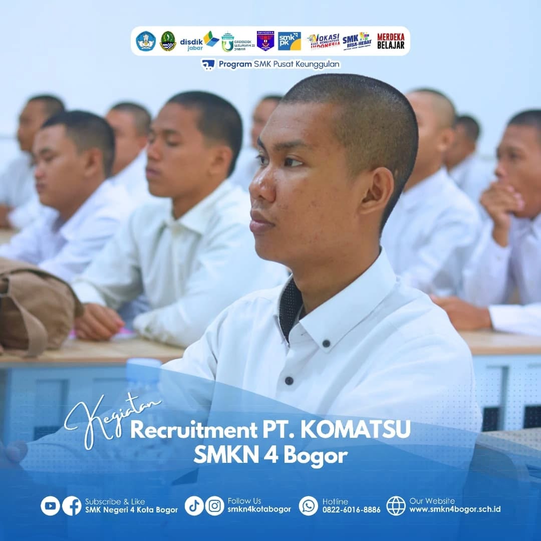 SMKN 4 Bogor Adakan Recruitment PT. KOMATSU