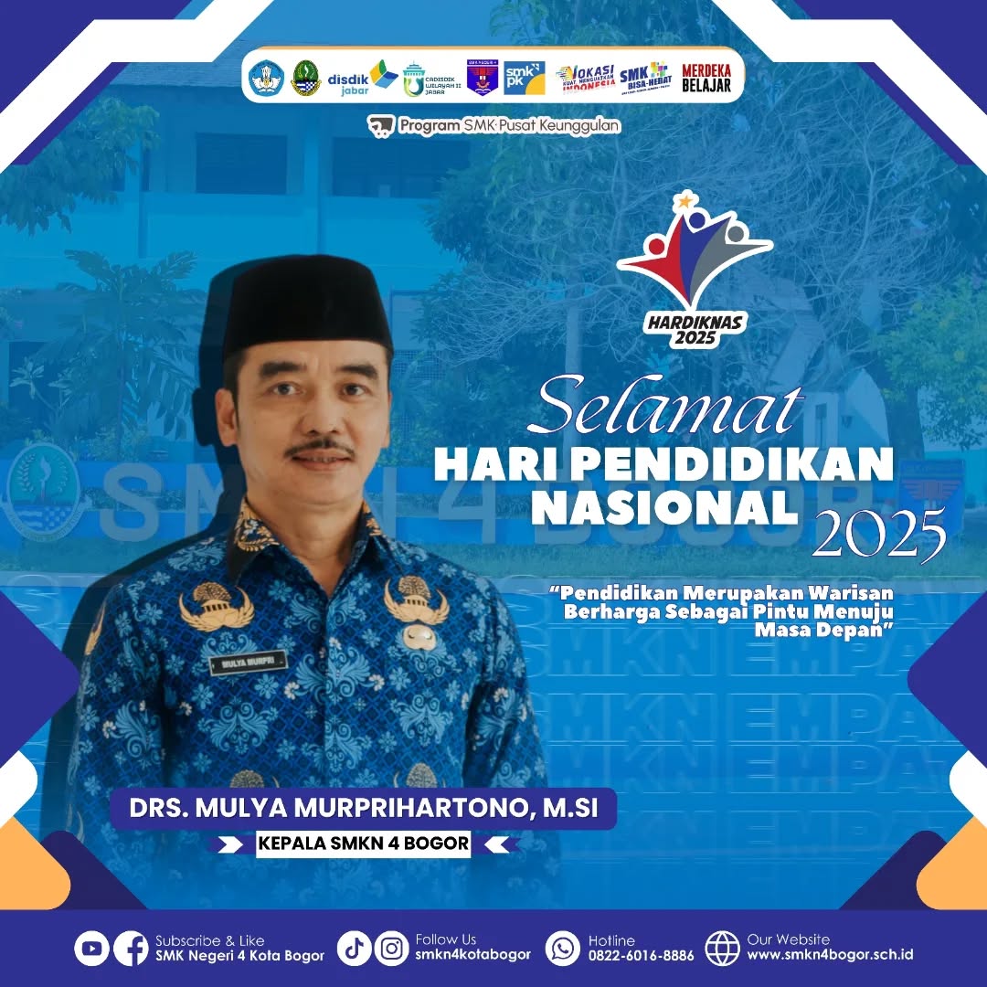 SMKN 4 Bogor Rayakan Hari Pendidikan Nasional 2025